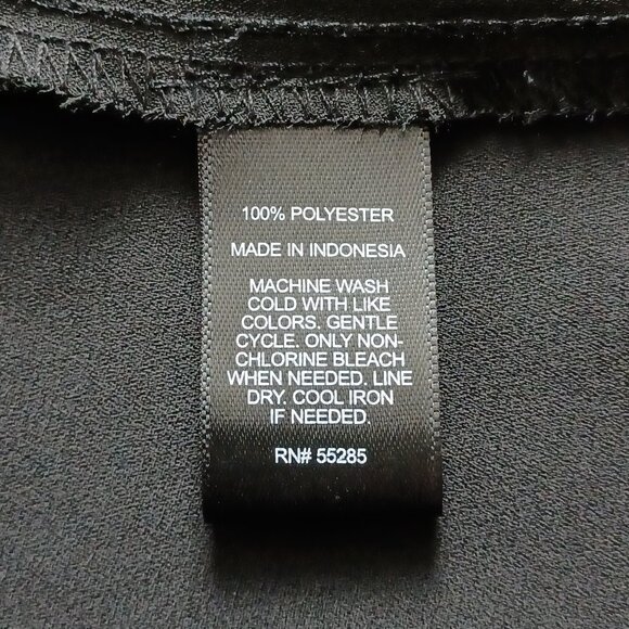 Express Black Portofino Sleeveless Shirt - Picture 13 of 14